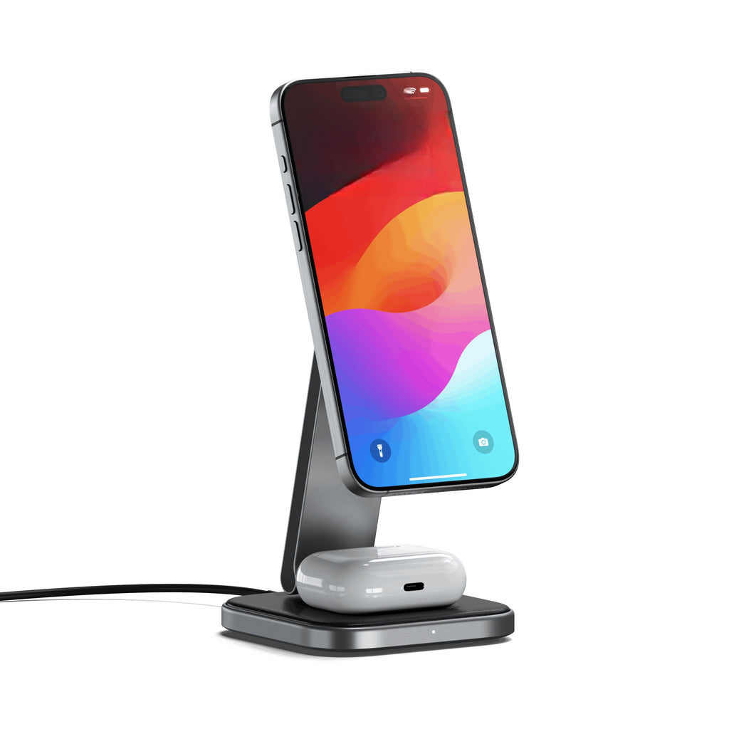 Compact 2-in-1 Foldable Wireless Charging Stand product image 1