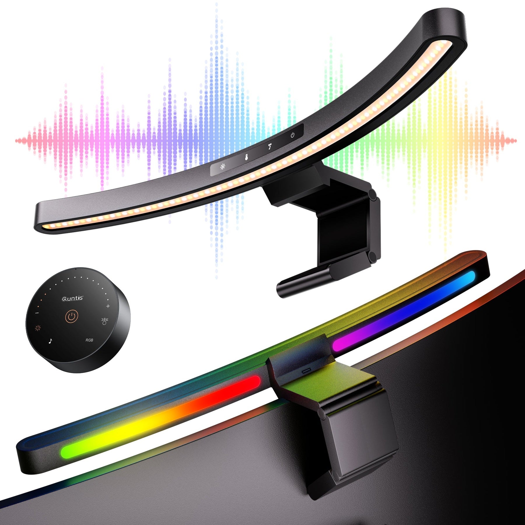 Curved Monitor Light Bar with Remote product image 1