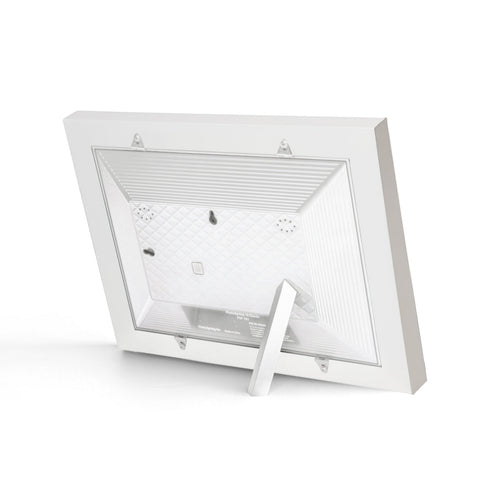 Zalify 10-Inch Wi-Fi Digital Photo Frame – White – product image 1