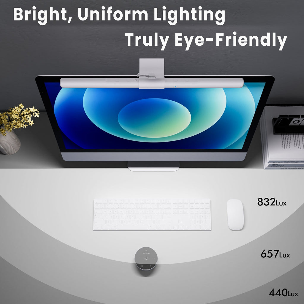 White Auto-Dimming Monitor Light Bar product image 2