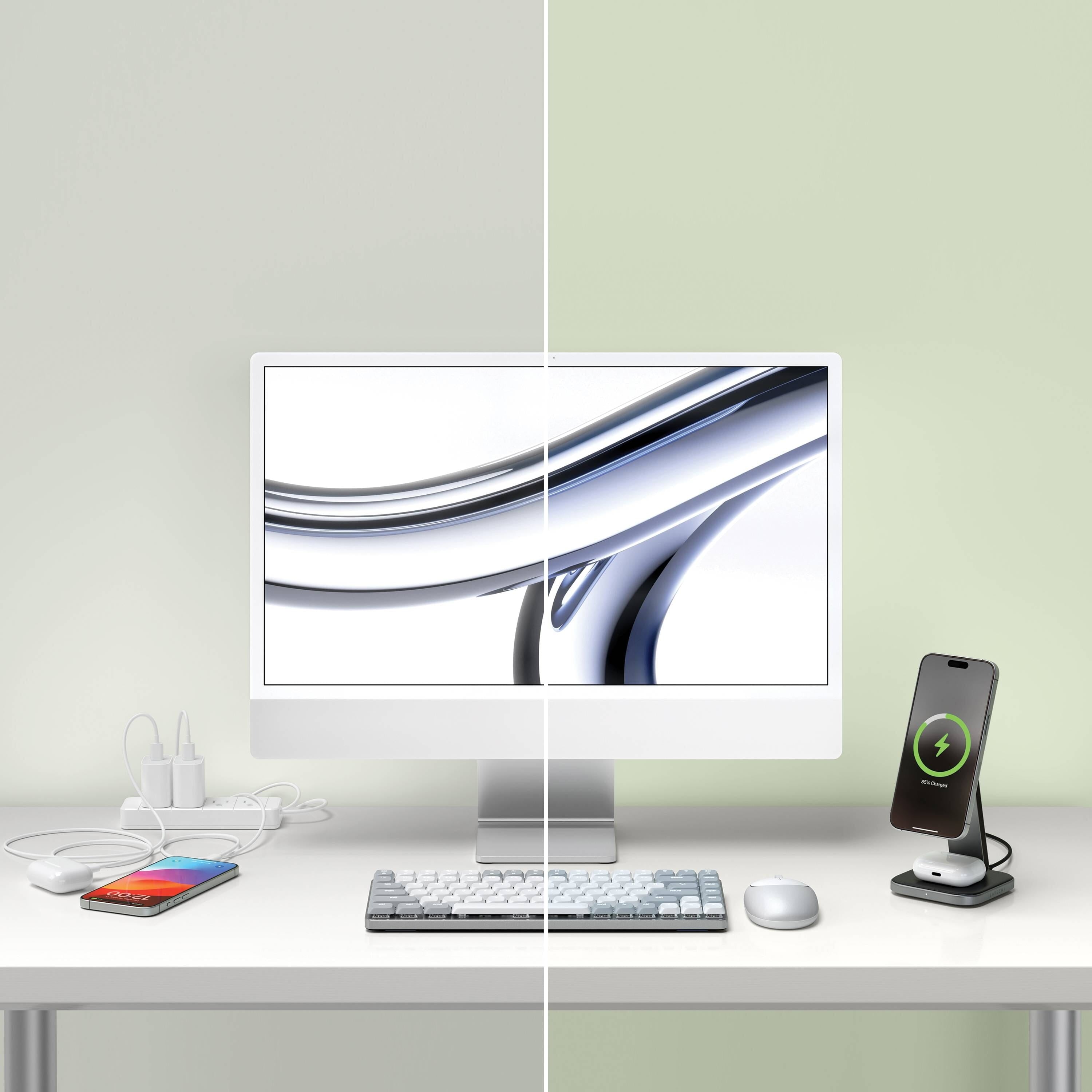 Compact 2-in-1 Foldable Wireless Charging Stand product image 2