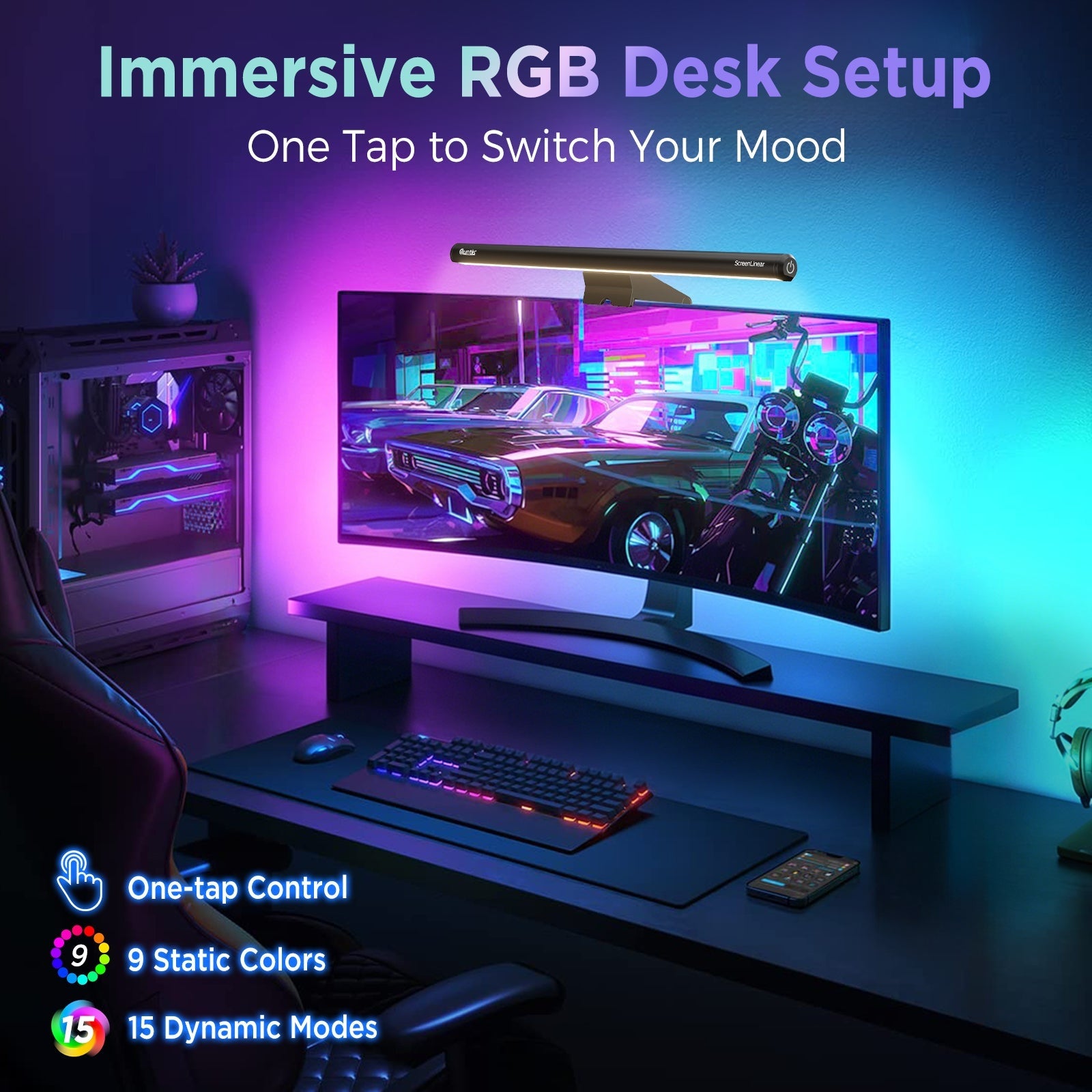 RGB Monitor Light Bar product image 3