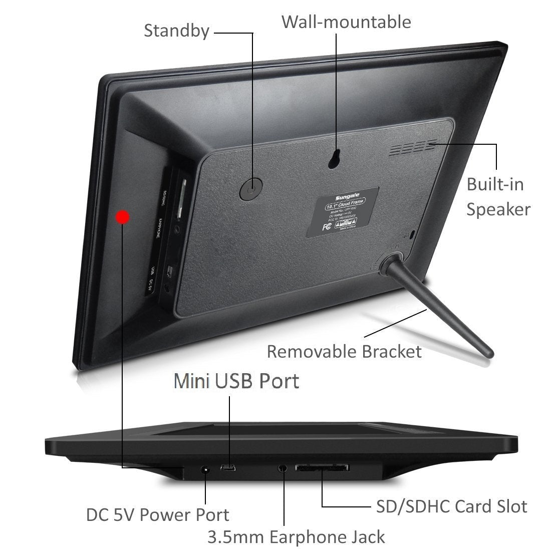 10-Inch Cloud Digital Frame product image 3