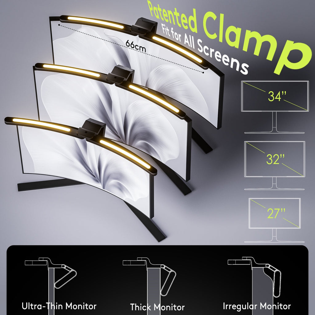 Curved Screen LED Monitor Lamp product image 4