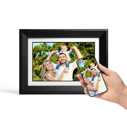Zalify 10-Inch Wi-Fi Digital Photo Frame – Black – product image 2